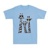 Funny Giraffe Lover Quote Animals I Love Giraffes Novelty Unisexs Cotton TShirt