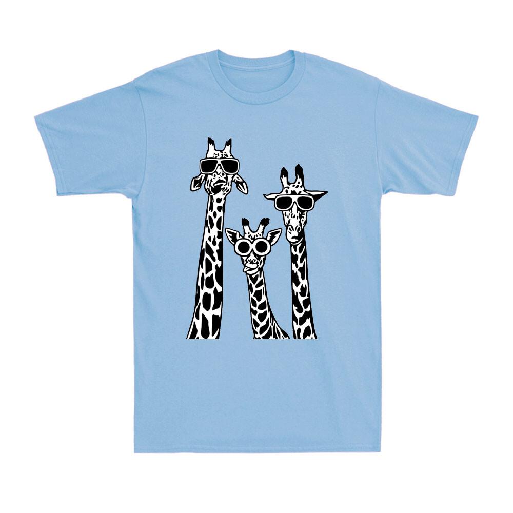 Funny Giraffe Lover Quote Animals I Love Giraffes Novelty Unisexs Cotton TShirt