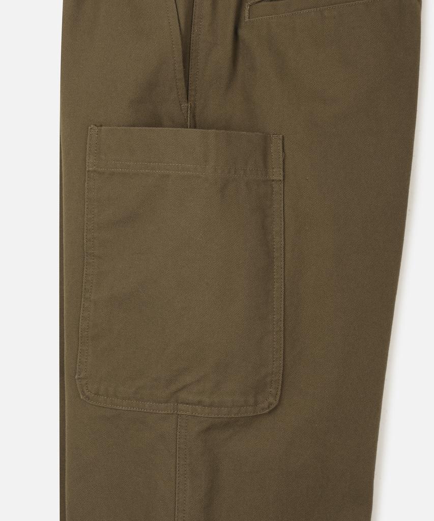247Silijeu [247 X Vana] Half-Set Cotton Surge Pocket Pants Brown