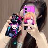 Anime Punk Girl Phone Case for POCO M6 M5 M4 M3 X7 X6 X5 X4 X3 F6 F5 F4 Pro GT 5G Colour Printing Protective Cover Luxury Pretty