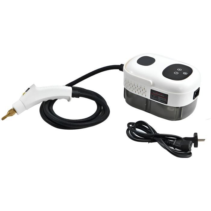 Steam Cleaner, 2500 W, 3 Bars, 1000 Ml, High Temperature Sterilization, Fast Heating, Convenient, Portable, White