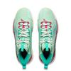 Li Ning Fan Wu 4 Weichu Youcai Basketbalové boty Pánské Tenisky Zelená Fialová ABFU015-4