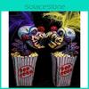 Sculpture Halloween Clown Decoration Popcorn Scary Statue Resin Craft Toy Gift