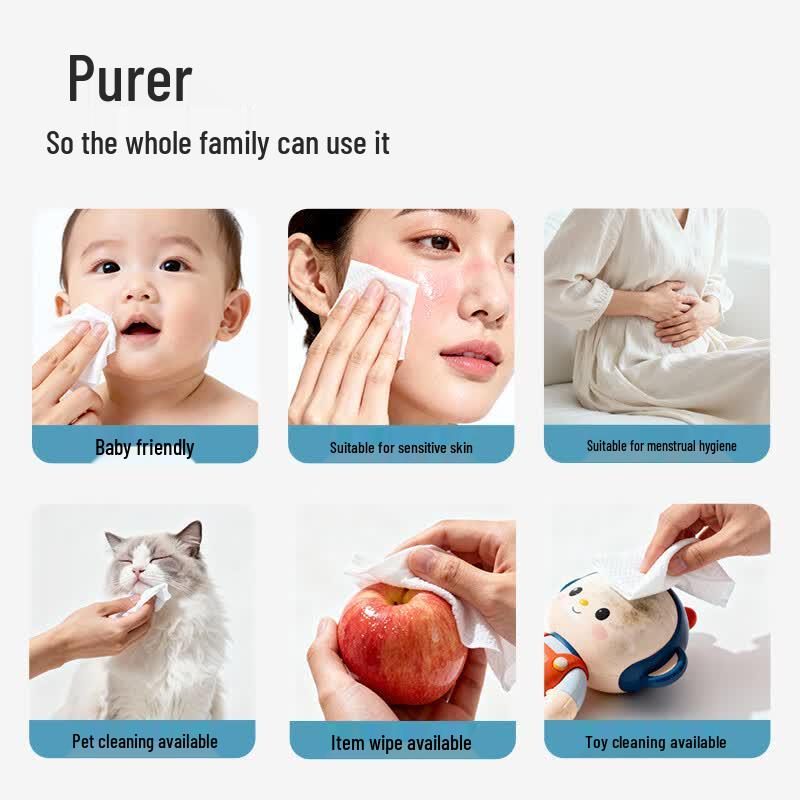 Deyou Thickened Pure Water Baby Wipes