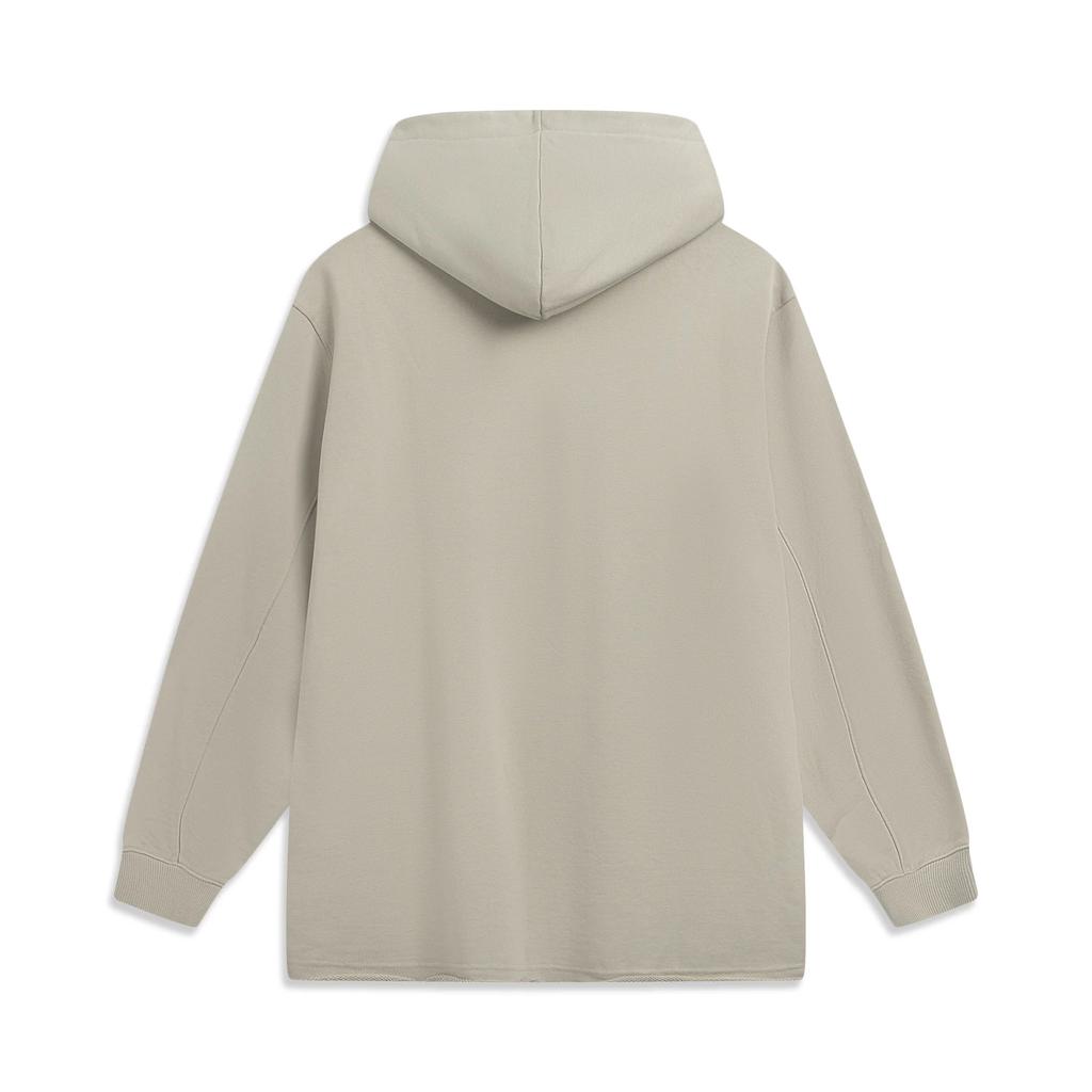 Li Ning Basketball Series Hooded Pullover Letter Loose Sweatshirt Men sweatshirt AWDV863-1