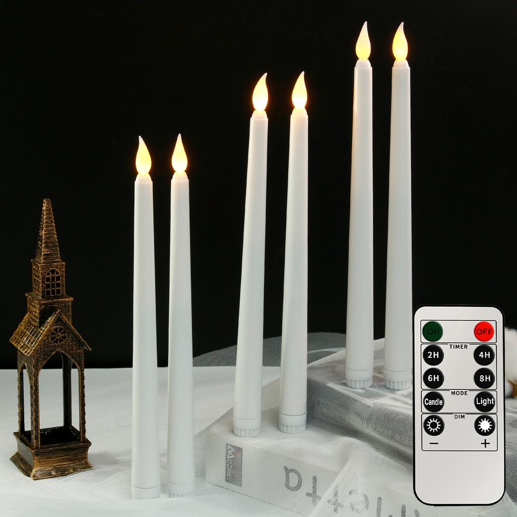 LED Electronic Candles – Realistic Flickering Tea Lights for Bedroom, Party & Wedding