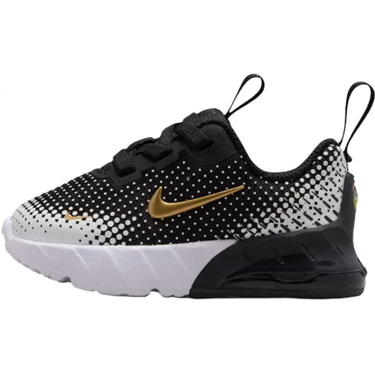 Nike Air Max Phoenix TD Black Metallic Gold Baby Sneakers White HF7051-007