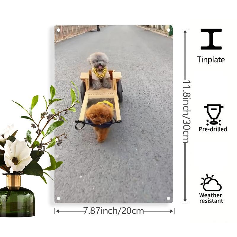 Retro Metal Paintings, Furniture, Living Room Decoration 20x30cm