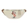 MLB X Disney Mickey Minnie Print Vintage Floral Crossbody Chest Bag Waist Bag Unisex Bags Multi-color 32BGKC011
