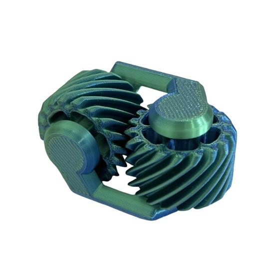 Brinquedo Fidget Spinner Impresso em 3D Alívio de Estresse Ansiedade Giratório de Engrenagens Brinquedos Sensoriais Portátil para Viagem Melhora o Foco Brinquedo Fidget de Engrenagens para Escritório