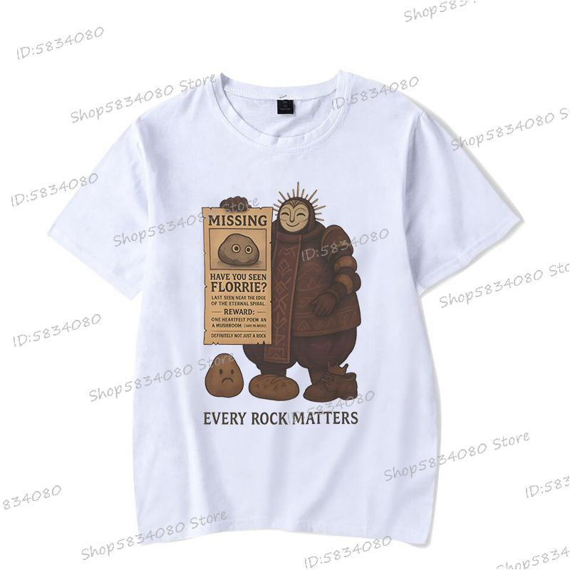 Clair Obscur Expedition 33 Game Tshirt Women Unisex Retro Vintage T Shirts Gaming Apparel Gamer Fashion Casual Tops Unisex Clothes