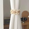 Cross-border Yarn Curtain Tiebacks, Decorative Buckle, No-Punch Gather, Flower Design