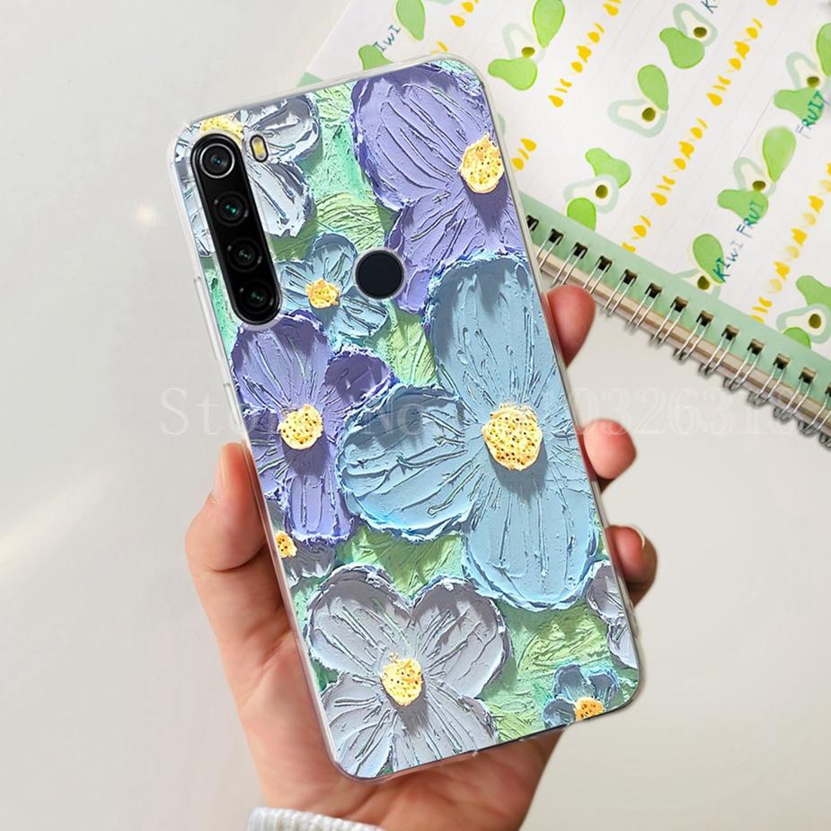 For Xiaomi Redmi Note 8 Case Redmi Note 8T Clear Silicone Soft Slim Phone Case For Xiaomi Redmi Note 8 Pro Note8 Back Cover Capa
