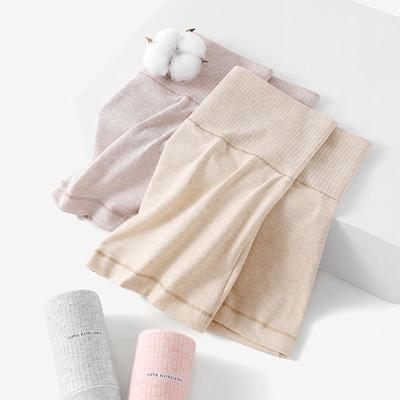 Hochelastische Baumwoll-Damenunterwäsche mit mittlerer Taille, hüftumschließendem Schnitt und flachem Bein – Bequem, atmungsaktiv und nicht einschnürend für Herbst und Winter
