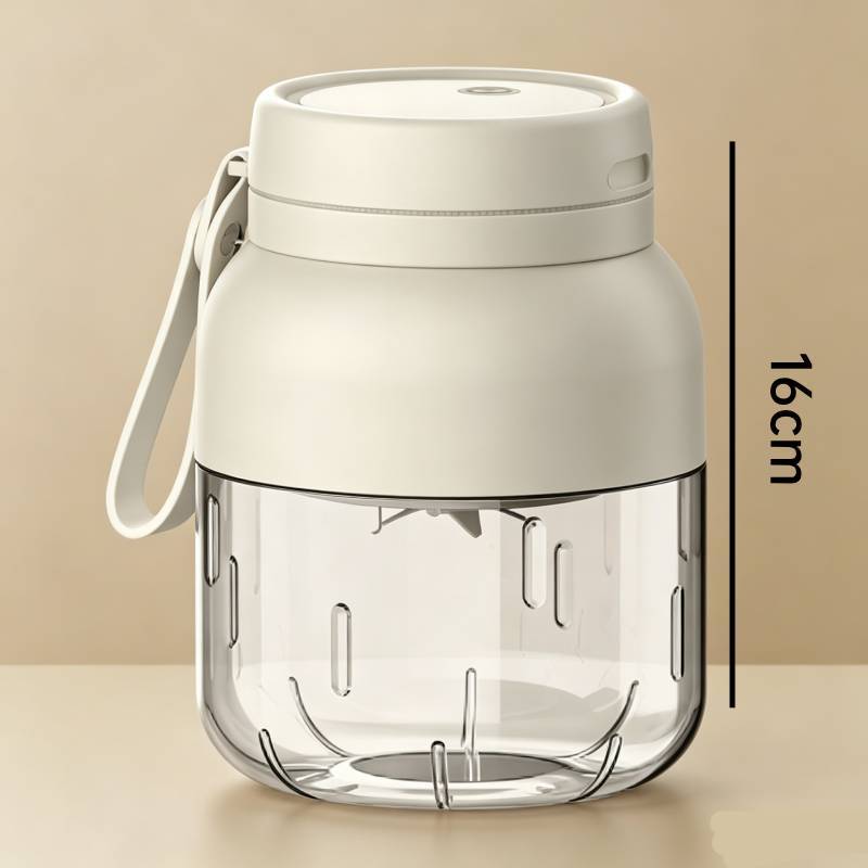 Type-c Usb Rechargeable Juicer Cup With Fast Spin And Foodgrade Plastic For Travel