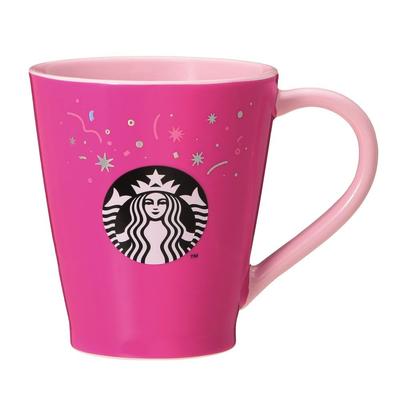 Starbucks Halloween 2024 Farbwechselnde Tasse, 355ml, Kaffeetasse, Starbucks Halloween 2024 Katzen-Design, Rosa, Geschenk