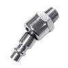 Industrial 1/4 inch-NPT Male Thread Swivel Air Plugs Air Hose-Fittings Universal