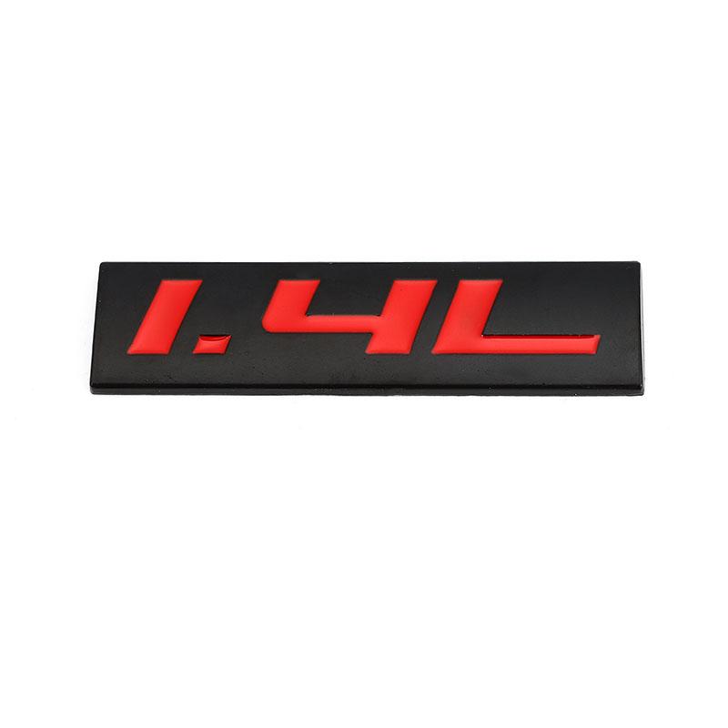 Car Sticker 1.4L 1.5L 1.6L 1.7L 1.8L 1.9L Emblem Badge Decals for f111 SUV Toyota Mini Peugeot Honda Volkswagen VW Focus Hyundai 111F