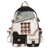 Child Causing The Sea Cartoon Lightweight Primary And Secondary School Student Schoolbag Large Capacity Junior High School Student Backpack