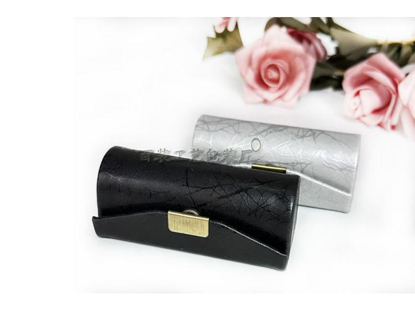 Leather Lipstick Case with Mirror - Portable Gift Storage Box