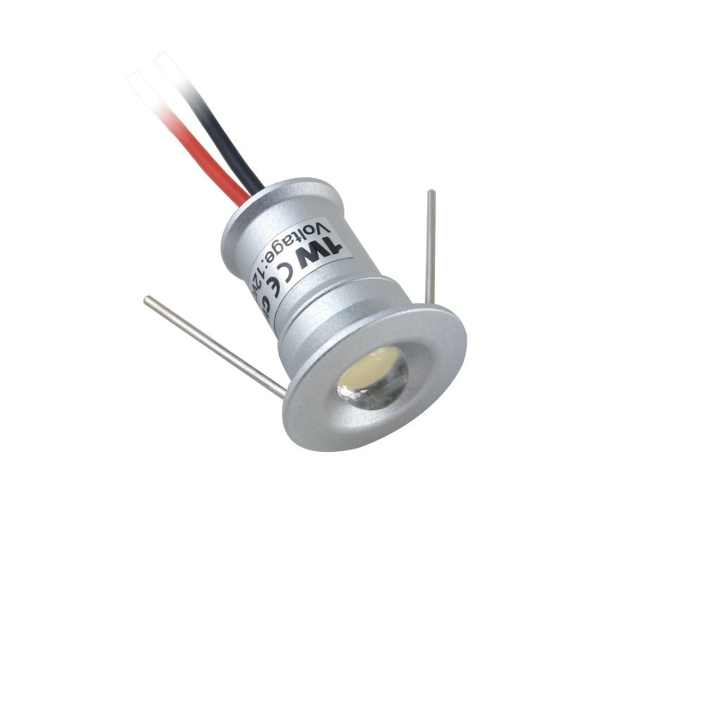 

1W Staircase Corridor Ceiling Lamp Cabinet Spot Lamp Ceiling Downlight LED Downlight Spotlight 120 Beam angle-Cold White