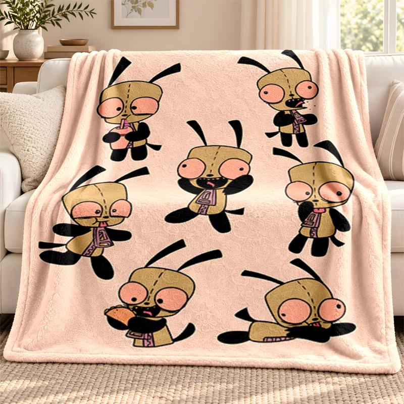 Gir blanket Flannel Blanket Soft Cozy Plush Throw for Sofa Bed Lightweight Home Decoration Outdoor camping