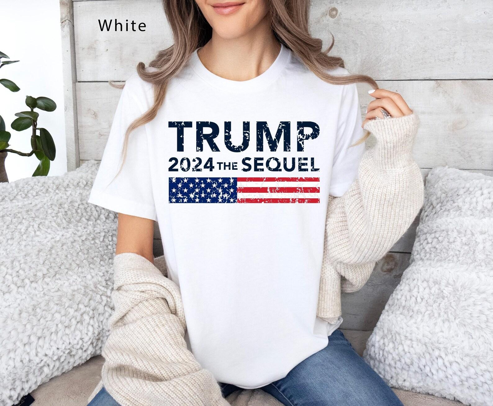 Trump 2024  The Sequel  T-Shirt | Unisex Jersey Tee XL
