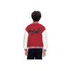 Jordan Fashionable Color Block Logo Printed Long Sleeve Cotton Jacket Kids Jackets Jester-Red JD2342020GS-002