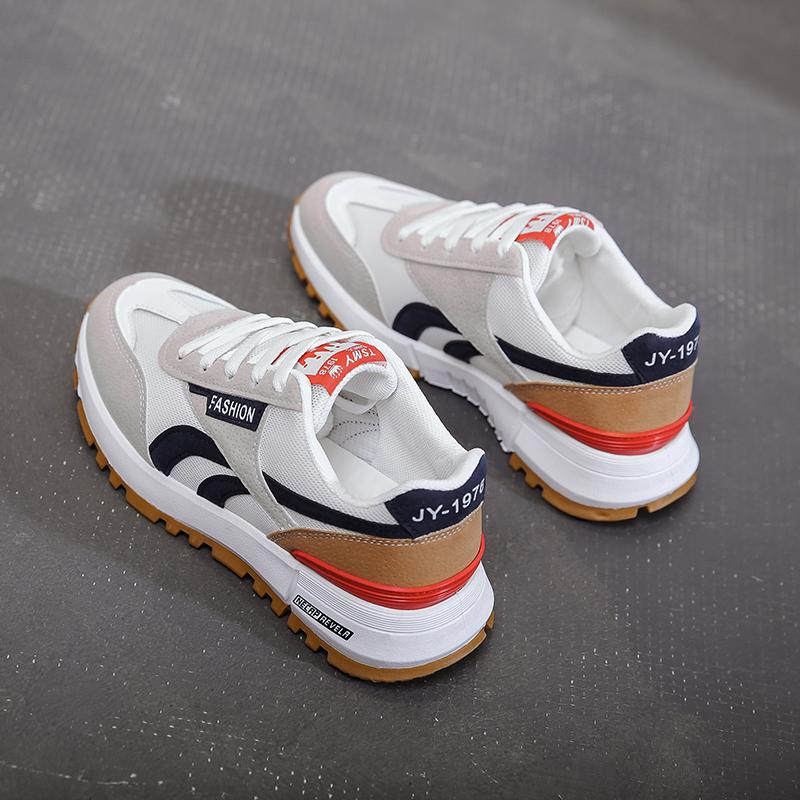 Buy New Couple Running Shoes Breathable Soft Sole Couple Sneakers Women