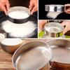 3pcs Fine Mesh Stainless Steel Flour Sifter French Pastry Baking Mold  Home Kitchen