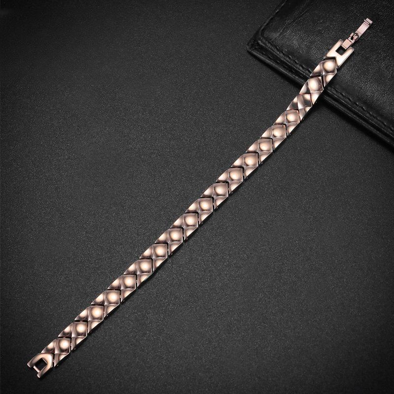 Luxurious SVANHILD Titanium Bracelet - Mirror-Polished Cubes for Boardroom To Gala Events