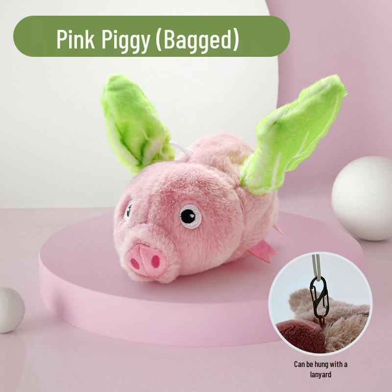 Pet Plush Bite-Resistant Interactive Bird Toy for Cats and Dogs