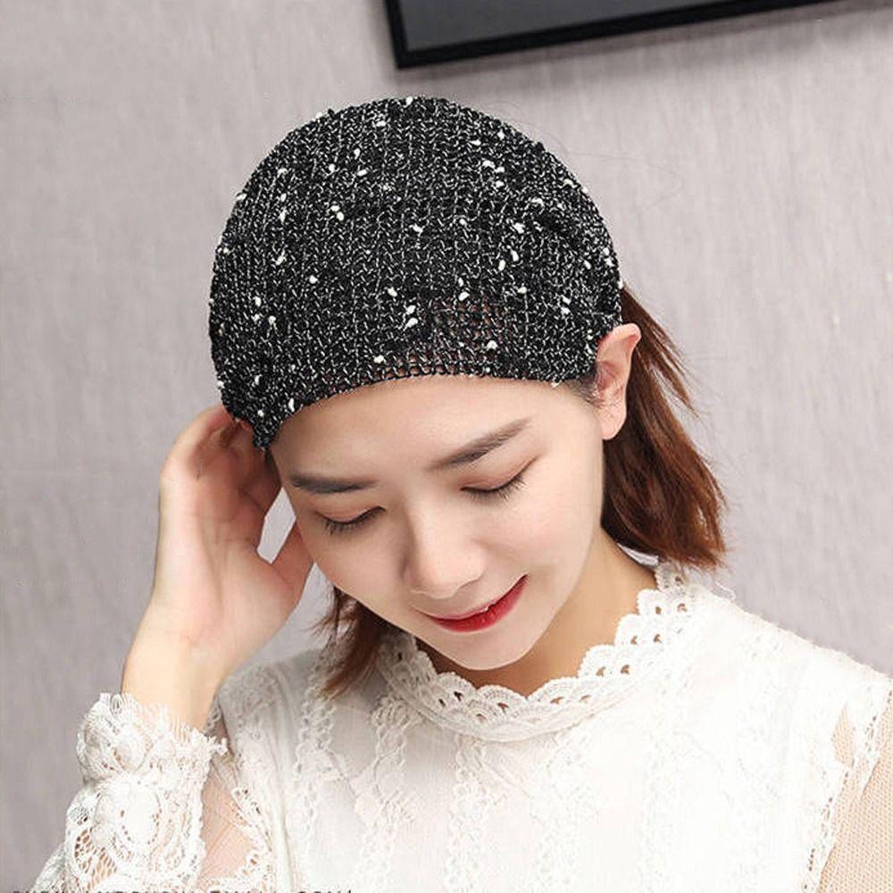 Side Flower Mesh Wash Face Mom Headdress Women Lace Headband Korean Head Wrap Fashion Hairbands