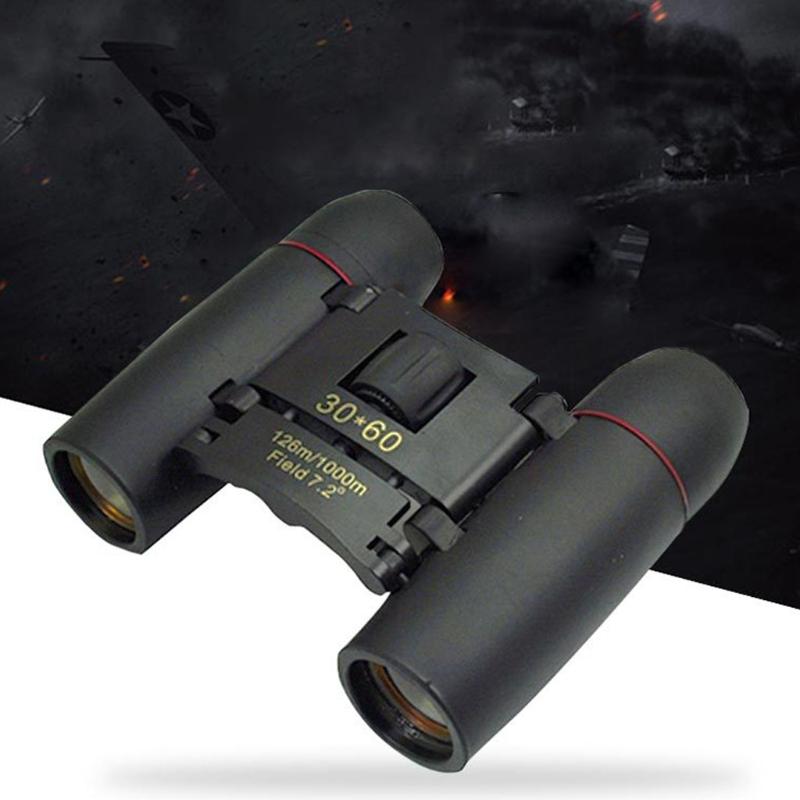 Mini 30x60 Telescope High Power High Definition Binocular Low Light Level Night for Vision Portable Outdoor