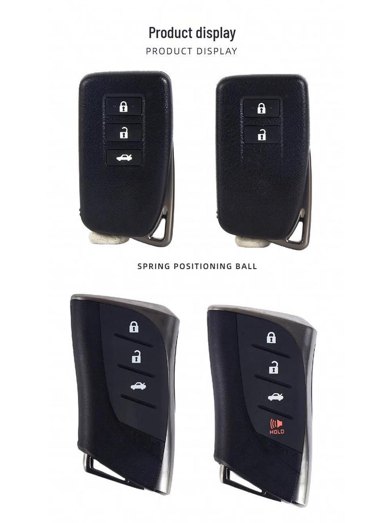 Compatible Remote Key for Lexus Models: ES300, ES350, IS300, IS250, NX200, ES240, RX350.