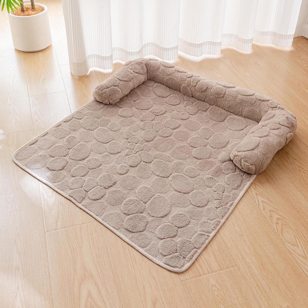 Plush Non-slip Pet Mat: Thickened Sofa Bed for Cats and Dogs
