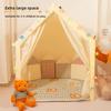 Tente pour enfants pour jeux d'intérieur château pliable maison de jeu pour garçons et filles