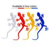 Gecko Strip Decoration Car Vinyl Decal Bumper Sticker Car Reflective Sticker Safety Warning Mark