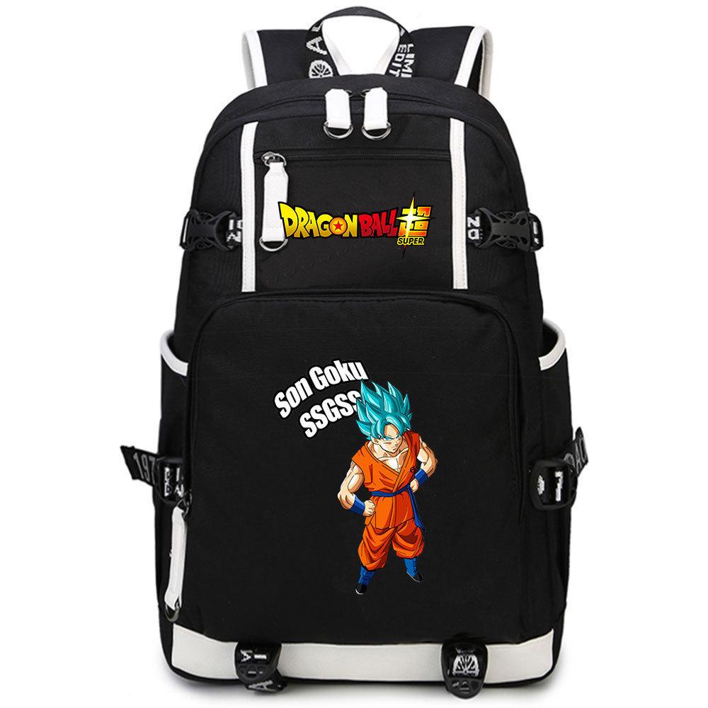 Dragon Ball Sun Wukong Large Capacity Teen Student School Bag Men's and Women's Leisure Travel Backpack