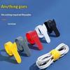 10 Or 30Pcs/Pack Reusable Hook And Loop  Fastening Strap Multi-Purpose Wire Organizers For Computer/Tv/Electronic Devices