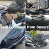 Foldable Motorcycle Gel Seat Cushion 3D Honeycomb Structure Shock  Breathable Motorcycle Gel Seat Pad Gel Cushion For Seat