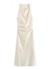 Satin Long Dresses for Women 2026 Summer Slip Midi Dress Woman Sexy Evening Party Dress Sleeveless Female Elegant Dresses
