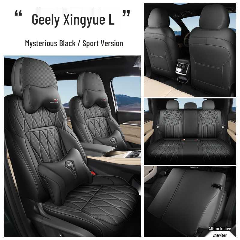 Geely Xingyue L 2025 Full Coverage Seat Covers - All Seasons, Fits 25 Models