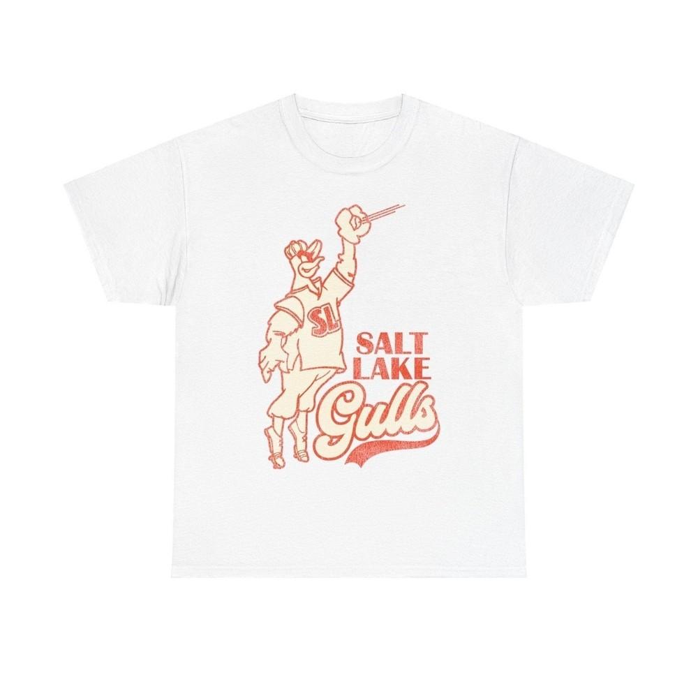 

Salt Lake Gulls Nostalgic Retro Baseball Team T-shirt S