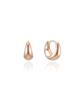 Lloyd Volume Teardrop 10K Gold One-Touch Hoop Earrings Lotp3011T