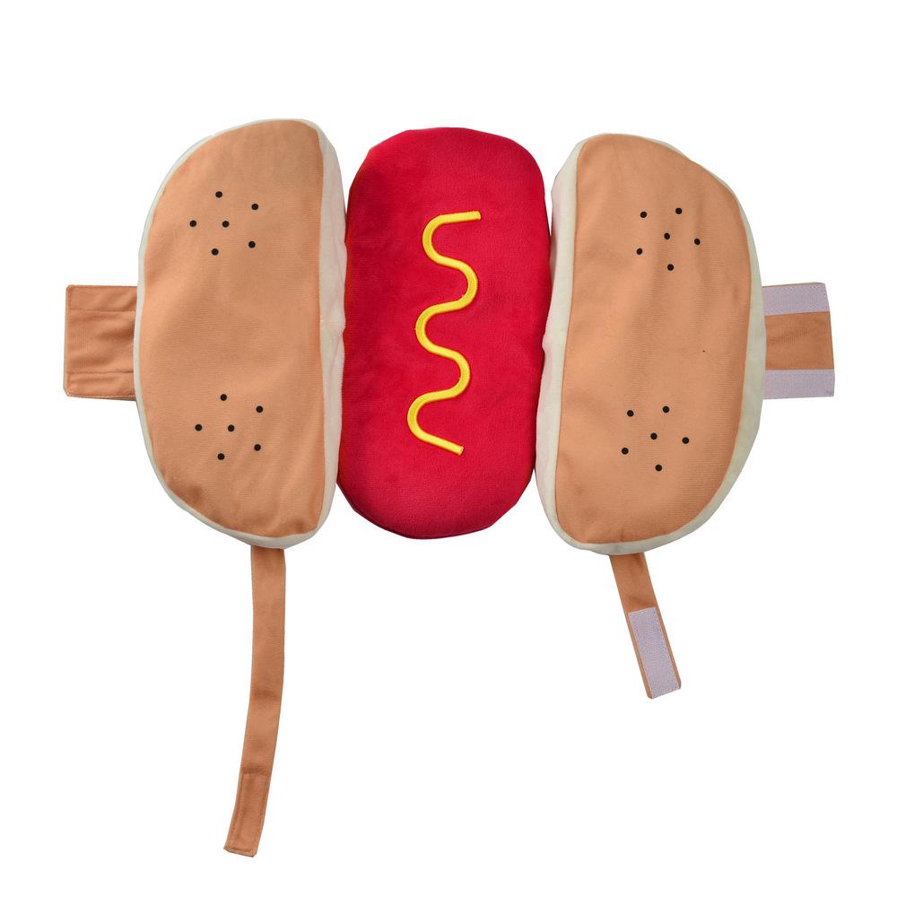 Pet Halloween Costume: Bichon Cosplay Hot Dog Outfit
