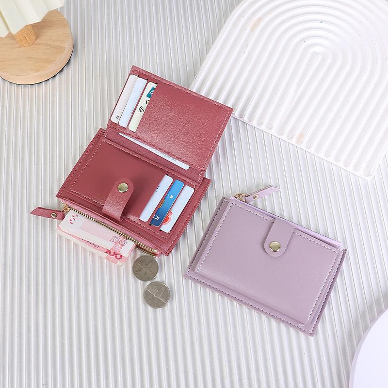 Short Wallet For Women 2026 Newest Model Thin And Simple Fashi Multi-card Slot Card Holder Clutch Bags Gifts For Girls