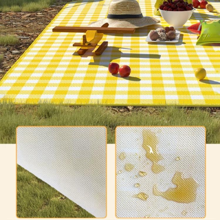 Pocket Folding Sand Resistant Beach Picnics Pad for 1-4 Adults for Easy to Carry
