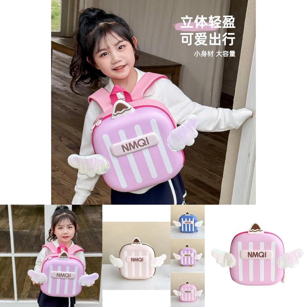 Cute Oxford Fabric Kindergarten Backpack With Breathable Wings For Kids Stylish And Fun