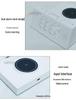 Magnetic Wireless Charger & LED Digital Clock with Night Light - Three-in-One Bedside Gadget